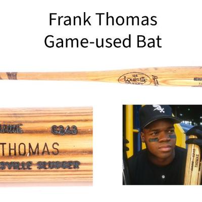 Frank Thomas Game-used baseball bat
