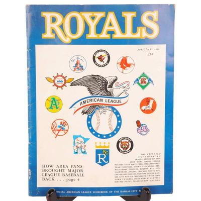1969 KC Royals Program