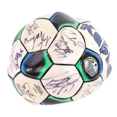 KC Wizards team signed ball