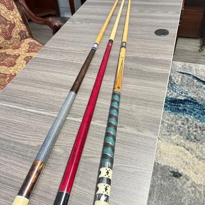 Nice pool cues