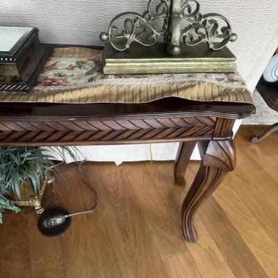 Sofa table.