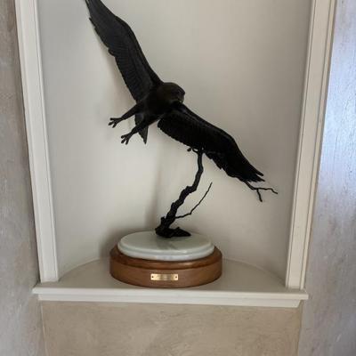Eagle sculpture by Scott Stearman!
