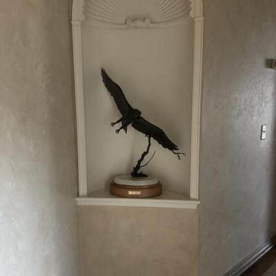 Eagle sculpture
