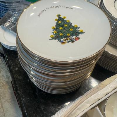 BC Clark Christmas plates!