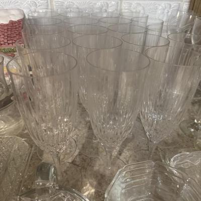 Crystal goblets!