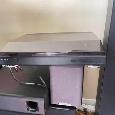 Sony vinyl player