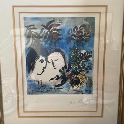 Marc Chagall Lithograph 72/150