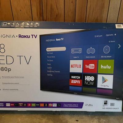 Insignia 48" TV.
