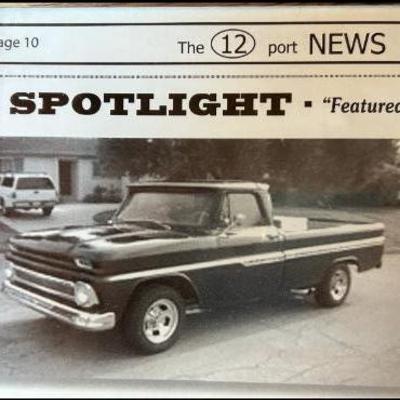 1966 Chevrolet truck, single owner since new, original pink slip in hand. Completely restored bored 304 C.I., 340 H.P. inline 6 with...