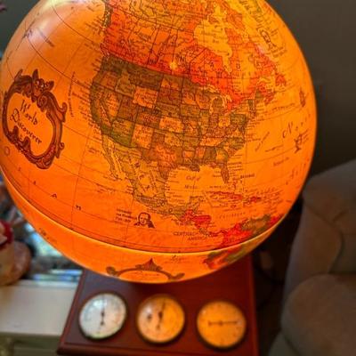 Lighted Globe