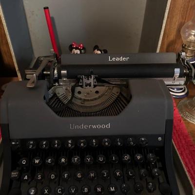 Underwood Typewriter