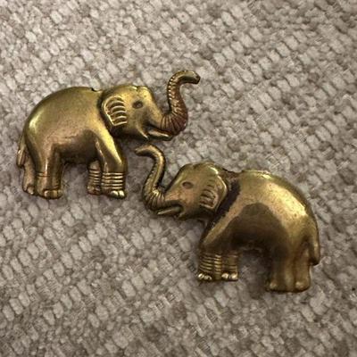 Elephant Hollow Brass Beads