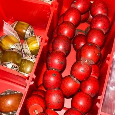 Sherpa Coral Beads/Nepal
