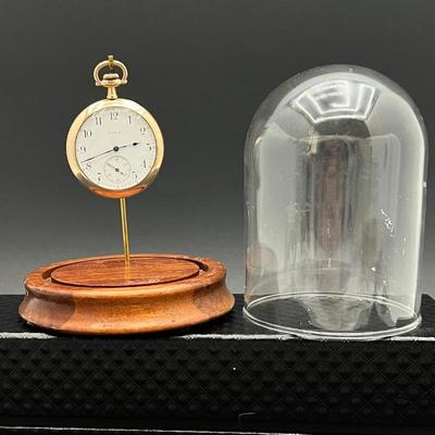 1900's Elgin Pocket Watch, Open-faced in 14k GP, 7 Jewel, Model 3, Serial No.16716307