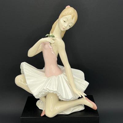 -Tengra Porcelain Ballerina Figurine Stunning Piece From Spain- 10" tall