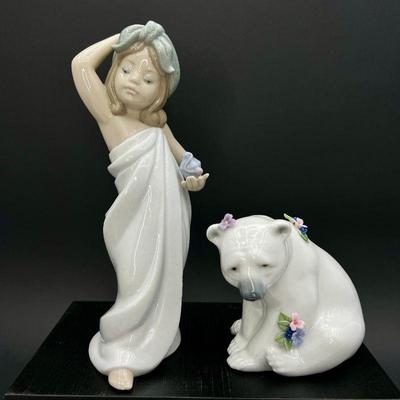  "Attentive Polar Bear" and " Just Like New Girl "