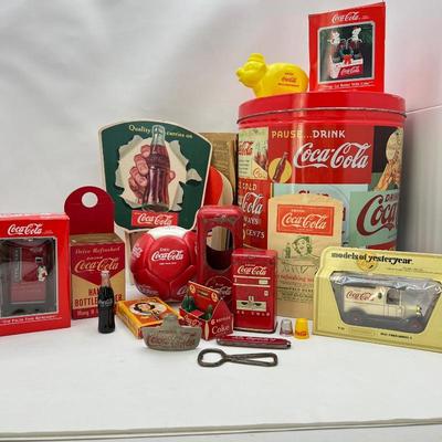 Fun Vintage Coca-Cola Products from the 1950's through the 90's