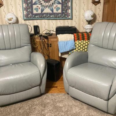 Wieland Leather Power Recliners