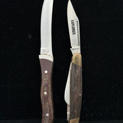 Buck & Edge Mark Explorer Knives
