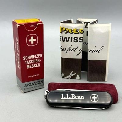 New In Box LL Bean Swiss Executive Knife

