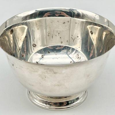 Tiffany & Co. Sterling Silver Footed Bowl - Vintage Makers Sterling 23615 c. 1960
