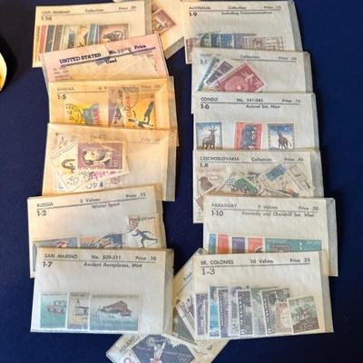 Collectible stamps