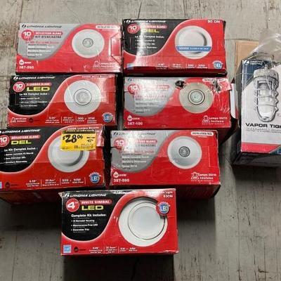 #7432 â€¢ (7) LED Lights & (1) Security Lights
