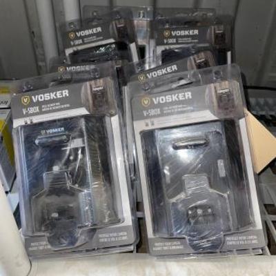 #7054 â€¢ (8) NEW!!! Vosker V-Sbox Steel Security Boxes
