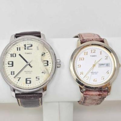 #1102 â€¢ 2 Timex Watches
