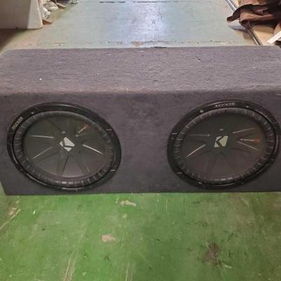 #6176 â€¢ Kicker Comp R Sub Speaker
