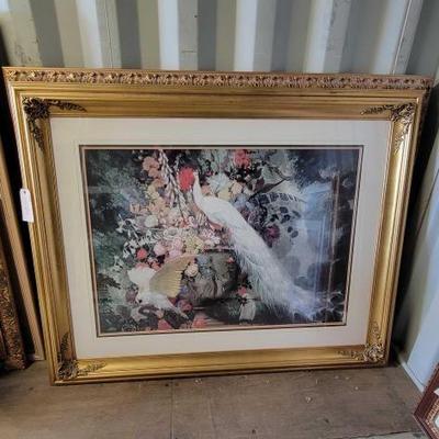 #4024 â€¢ (2) large artwork Pieces
