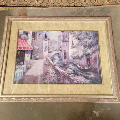 #2186 â€¢ Framed Artwork
