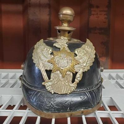 #6138 â€¢ German Pickle Haube Helmet

