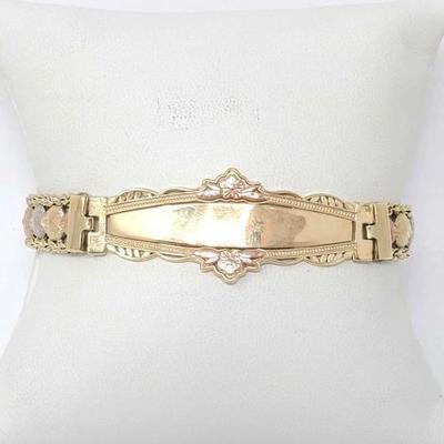 #710 â€¢ 14k Gold Bracelet, 16g
