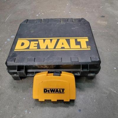 #2108 â€¢ DeWalt Drill with Drill Bits No Battery
