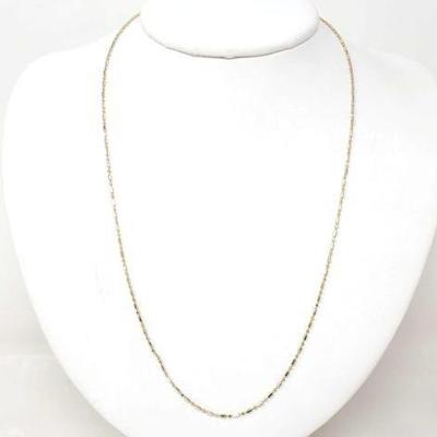 #753 â€¢ 14k Gold Necklace, 4g
