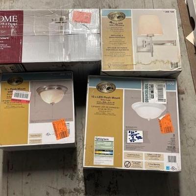 #7442 â€¢ (4) Lighting Fixtures
