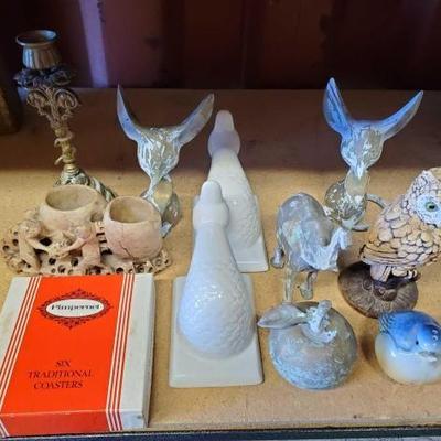 #6086 â€¢ Coasters, Candle Holders and Figurines

