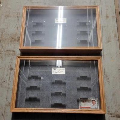#7500 â€¢ (2) Autographed Display Case
