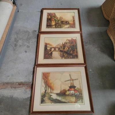 #2204 â€¢ 3Pcs Framed Artwork
