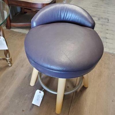 #4016 â€¢ Round purple stool
