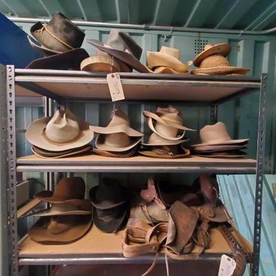 #3058 â€¢ Western Hats and Saddle
