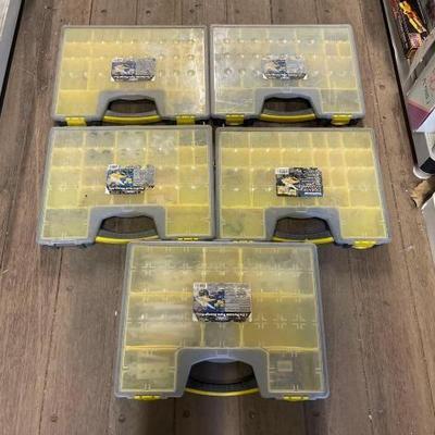 #7030 â€¢ (5) Portable Storage Cases
