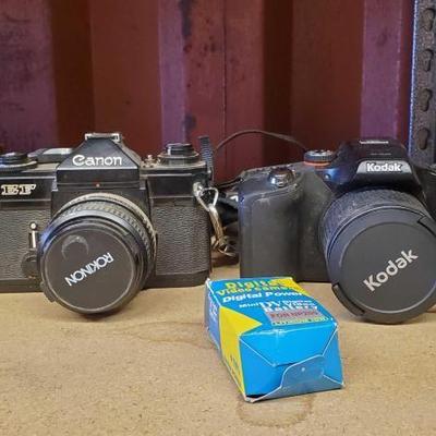 #6062 â€¢ Canon and Kodak Cameras
