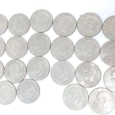 #1502 â€¢ 22 Eisenhower Dollars
