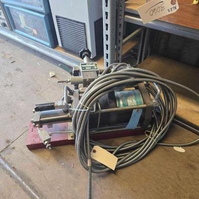 #3062 â€¢ Haskel Air Driven Non Lubricated Gas Booster
