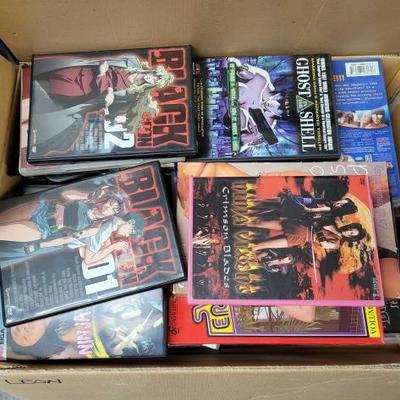 #5024 â€¢ Adult Magazines, DVDs, Books, Collector Cards,
