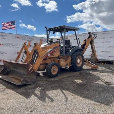 #80 â€¢ 2002 Case 580 Super M Loader Backhoe
