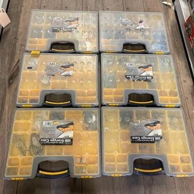 #7032 â€¢ (6) Portable Storage Cases

