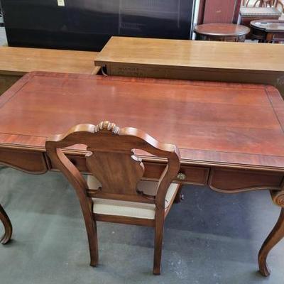 #2148 â€¢ Wooden Desk and Chair
